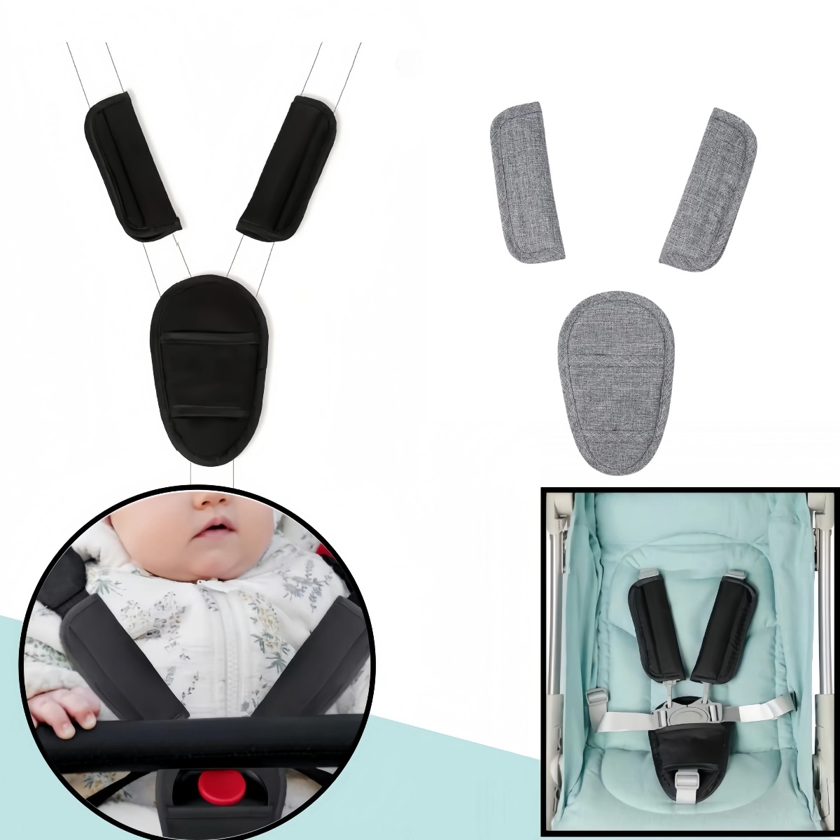 Nakładki na pasy bezpieczeństw – Infant Car Seat Cover recenzja i cena