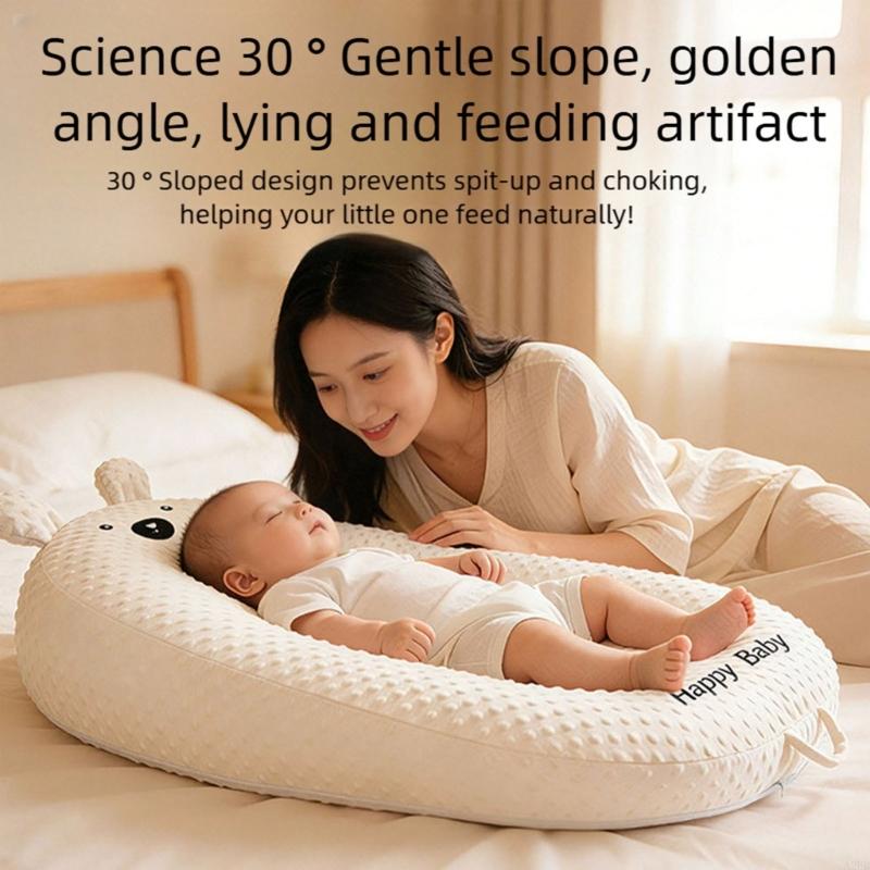 Poduszka do karmienia w kropki – Nursing Pillow Breastfeeding recenzja i cena