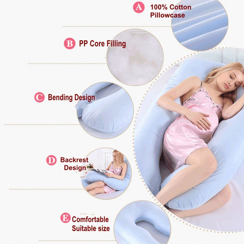PANGDUBE Poduszka ciążowa 130x – Nursing Pillow Breastfeeding recenzja i cena